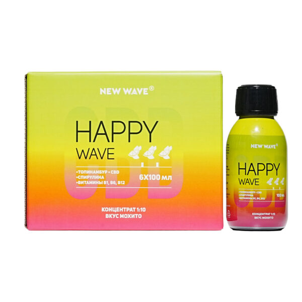Концентрат безалкогольного напитка "Happy Wave" со вкусом мохито — изображение 1