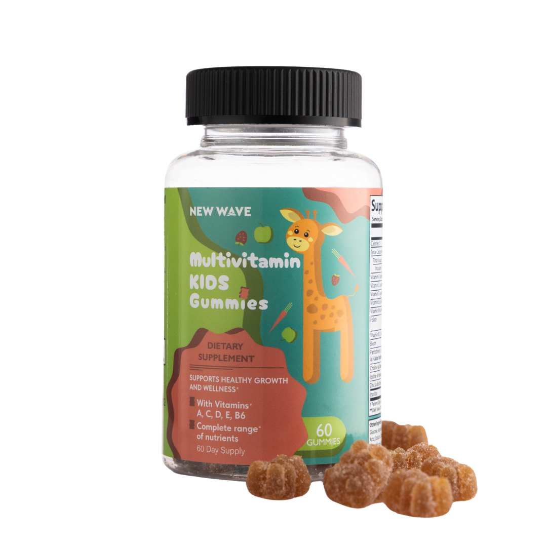 мультивитамин детский 01 БАД NEW WAVE® “MULTIVITAMIN GUMMY”, 60 ЖЕВ. ПАСТИЛОК — изображение 1
